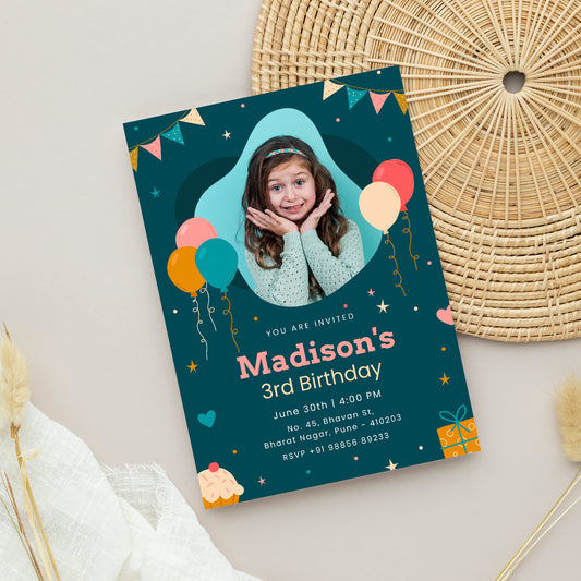 Green Invitation CB228