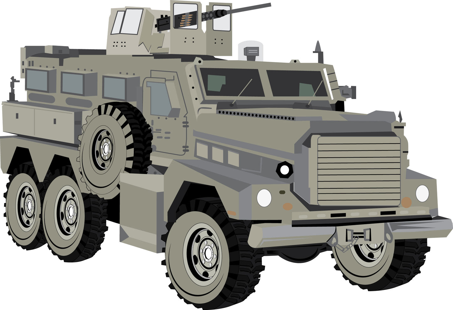 Marines Truck Vector Image Download