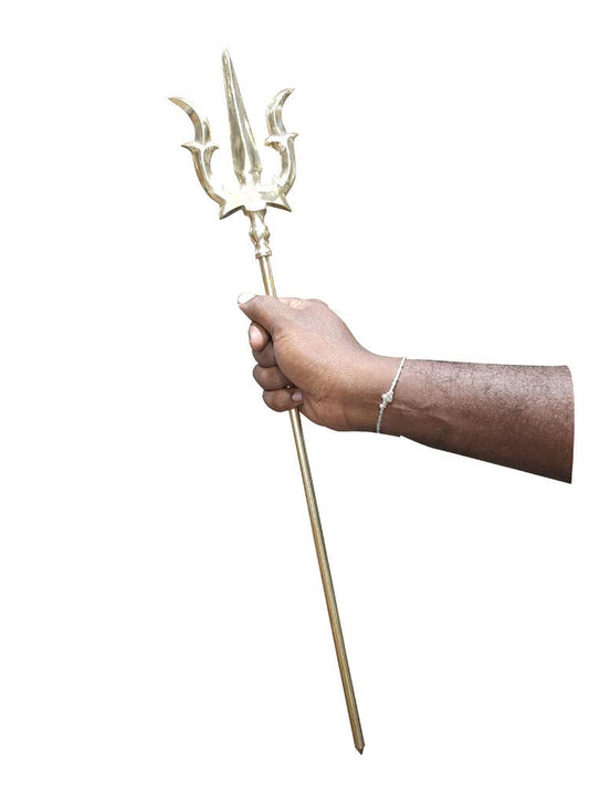 Coolboss Brass Trisul for Pooja Dance