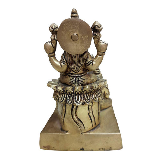 Coolboss Brass Lakshmi Kubera Statue