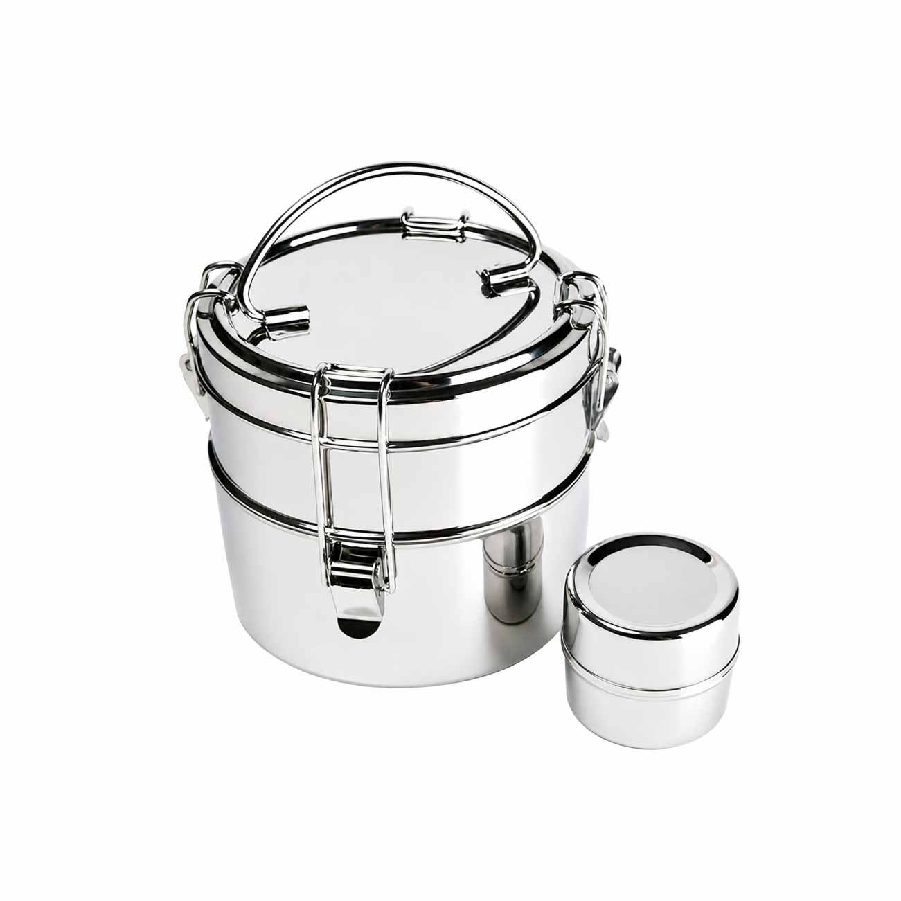 Stainless Steel 2 Tier Lunch Tiffin Box