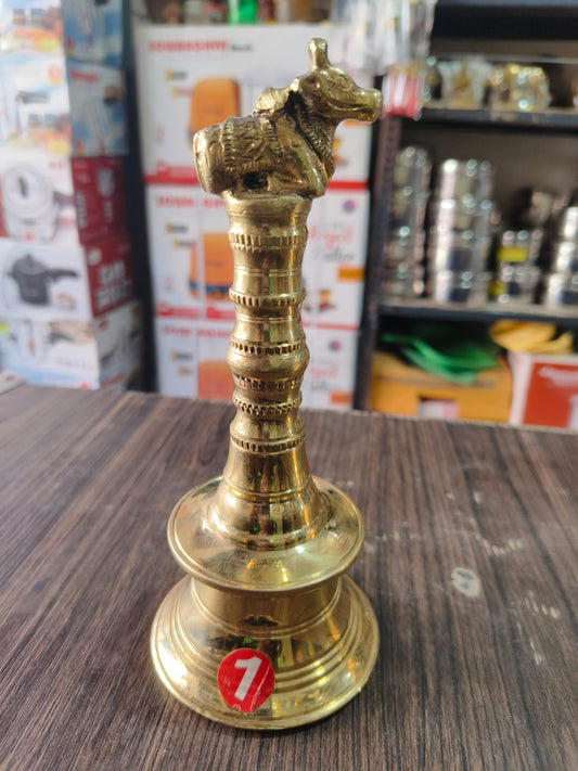 Brass Nandhi Bell 19cm Height