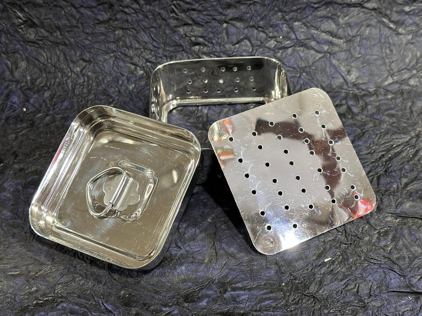 Stainless Steel Square Shaped Panner Maker (Medium)