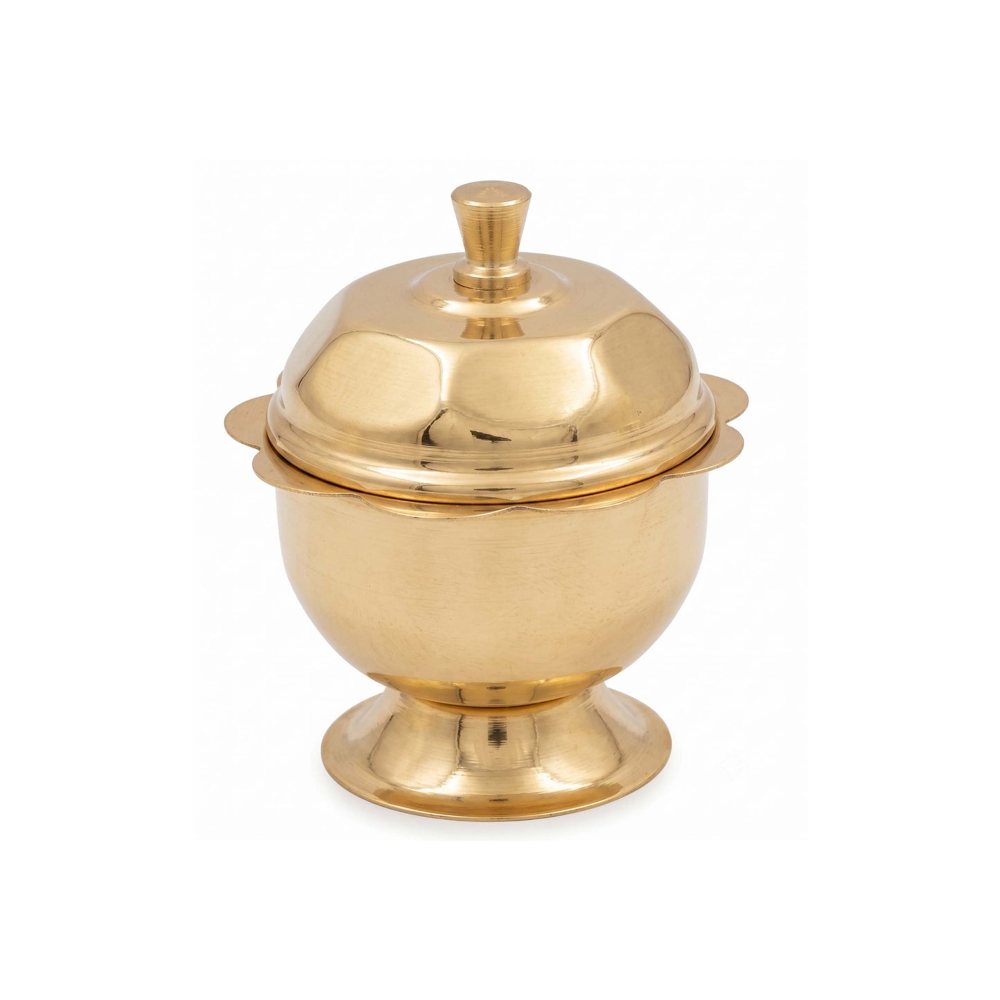 Pure Brass Mangal Kumkum Box