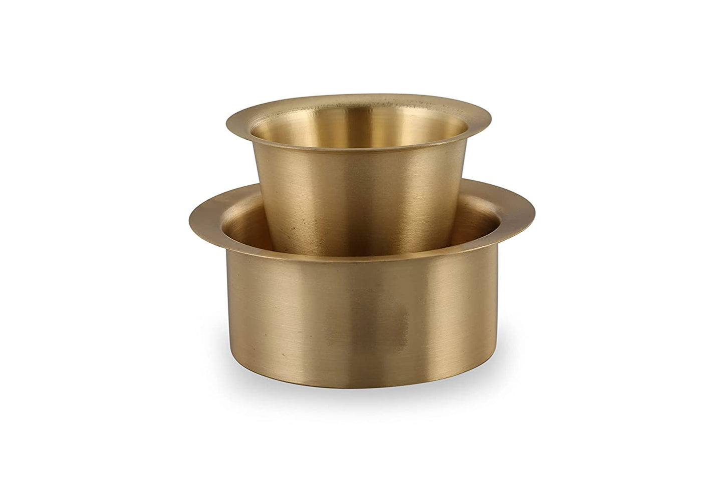 Brass Coffee Dabara Set 4 inches