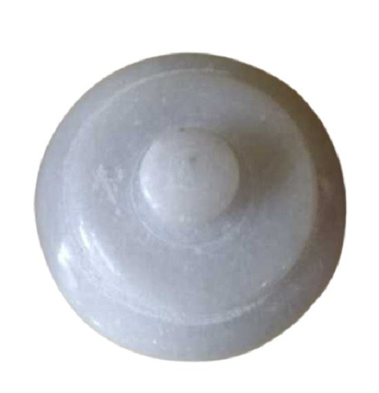 White Stone kumkum Box 1.5 inches