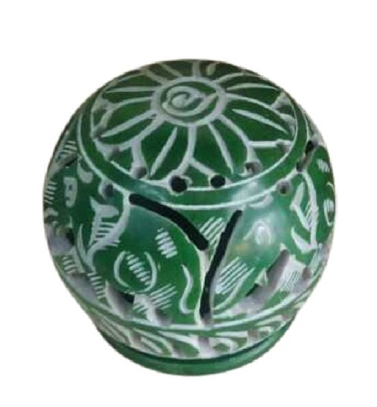 Soapstone Sambrani Holder Box 4 inches
