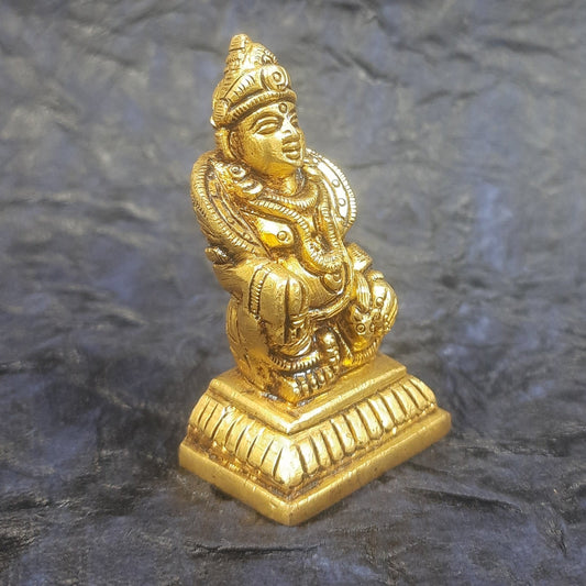 Brass kuber statue height 6cm