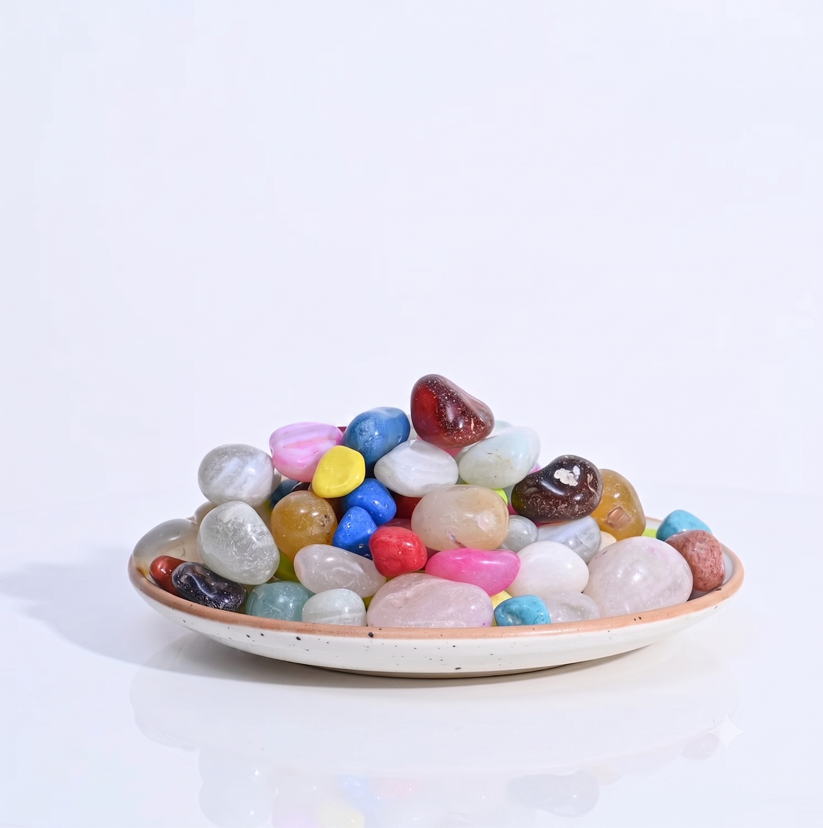 Coolboss Premium Mixed Pebbles for Decor & Planters (1kg)