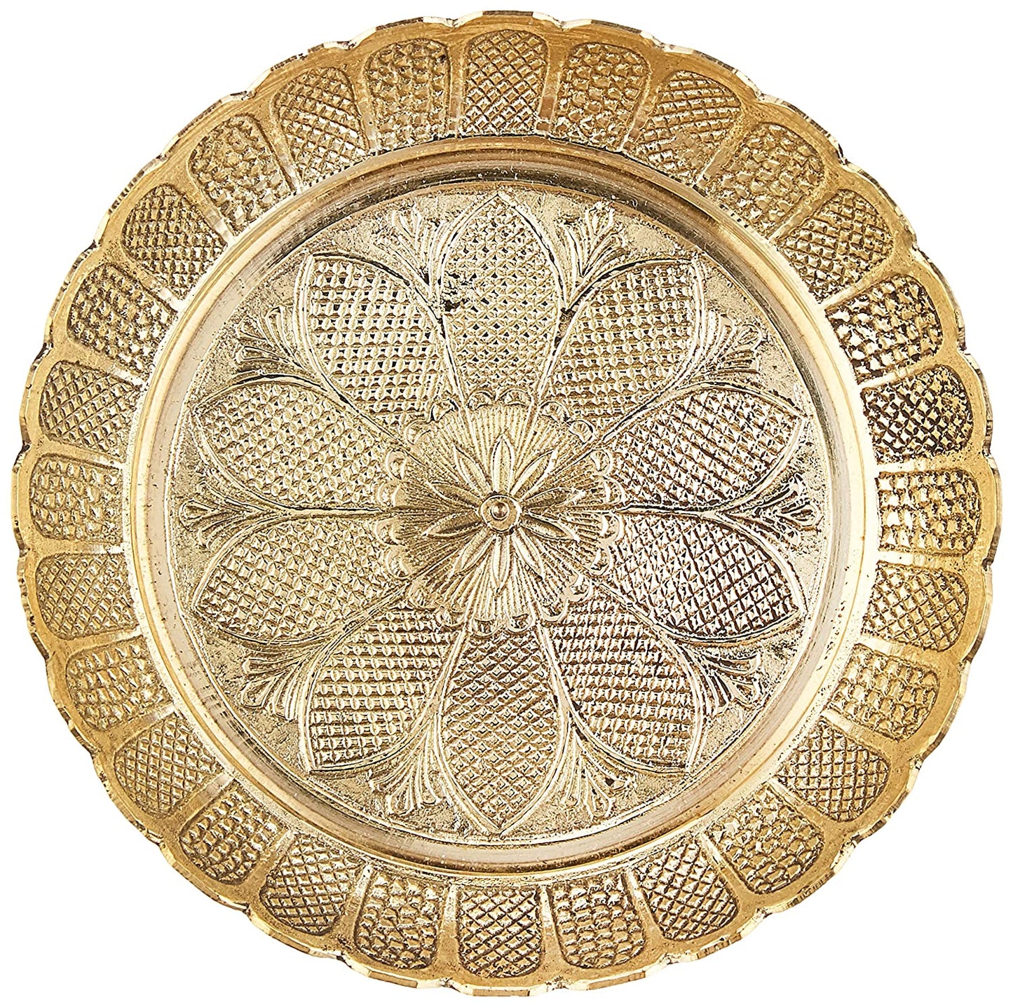 Pooja Thali Brass 5 inches