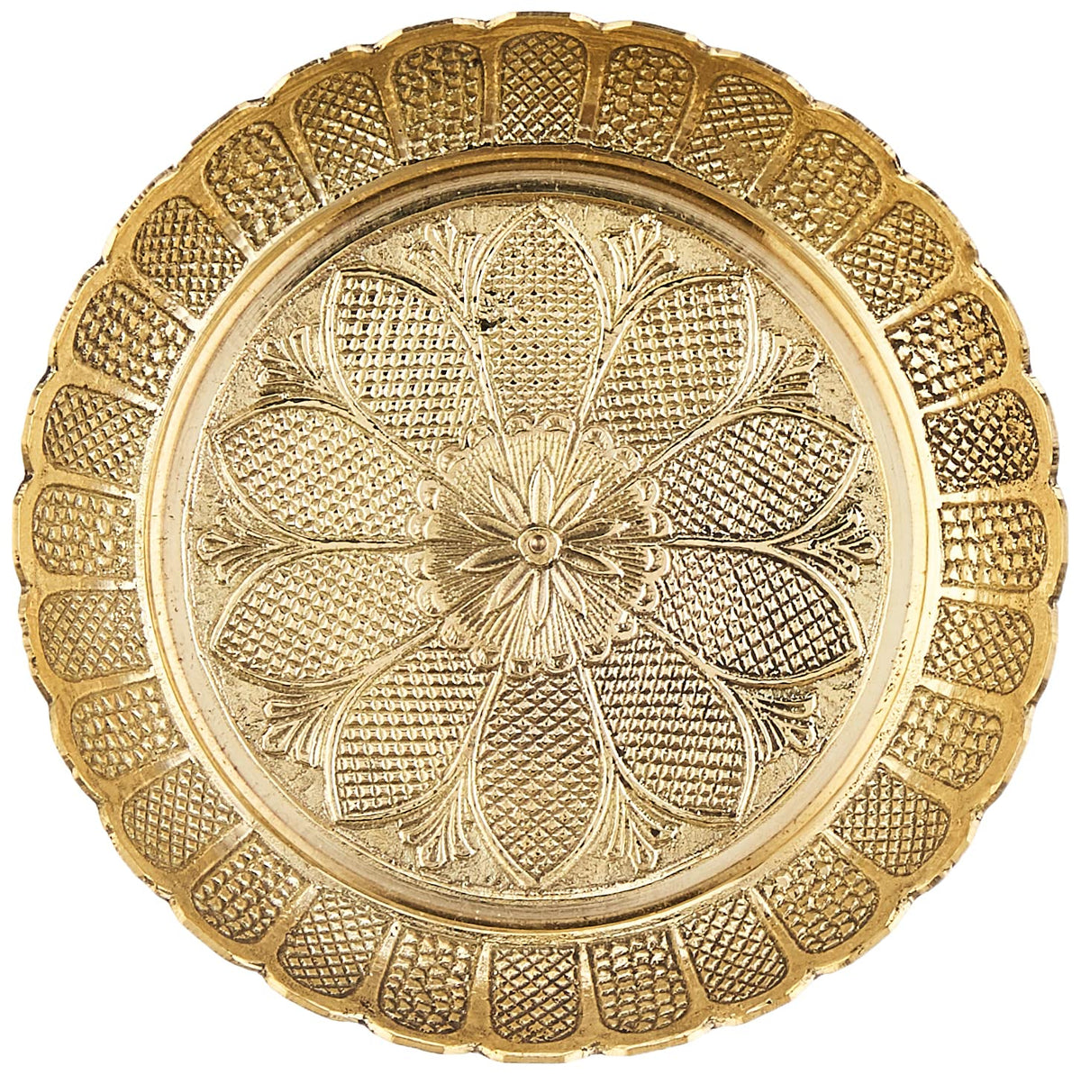 Pooja Thali Brass 5 inches