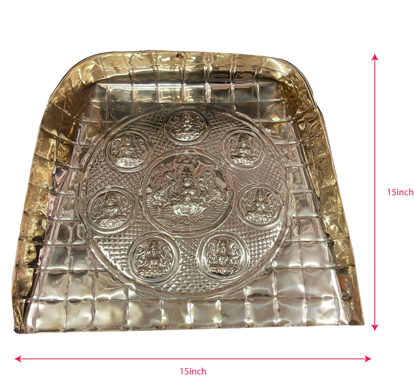 Astalakshmi Moram - Brass 15 inches