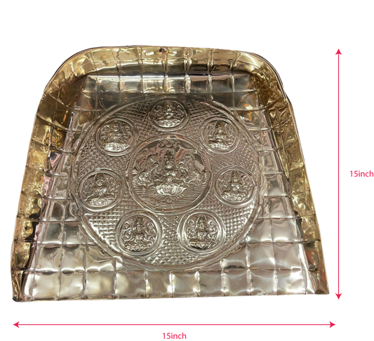 Astalakshmi Moram - Brass 15 inches