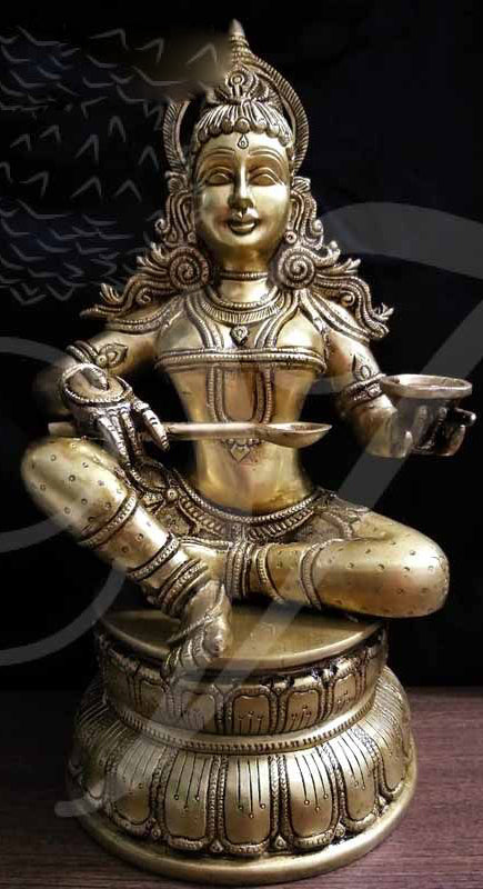 Annapoorani Statue - Brass