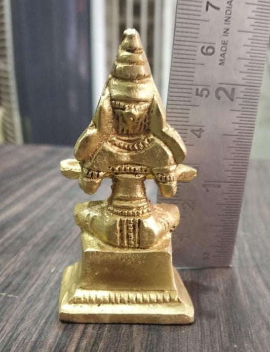 Annapoorani Brass Statue  2"