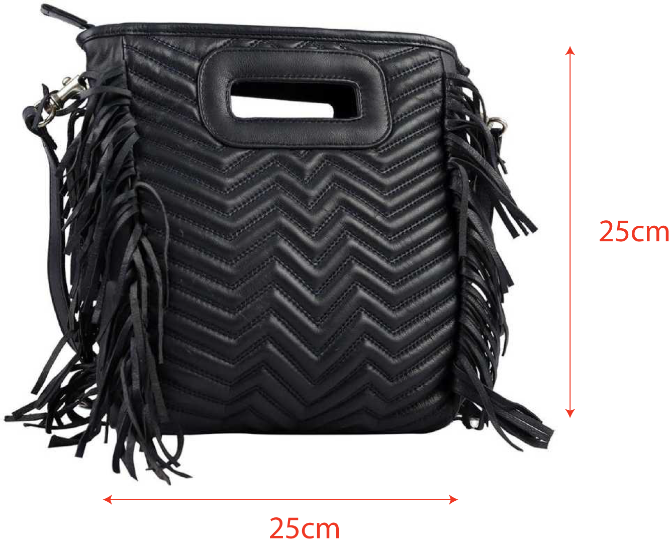 Leatherbag MultiColour 10 inches