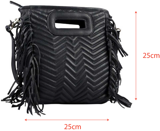 Leatherbag MultiColour 10 inches