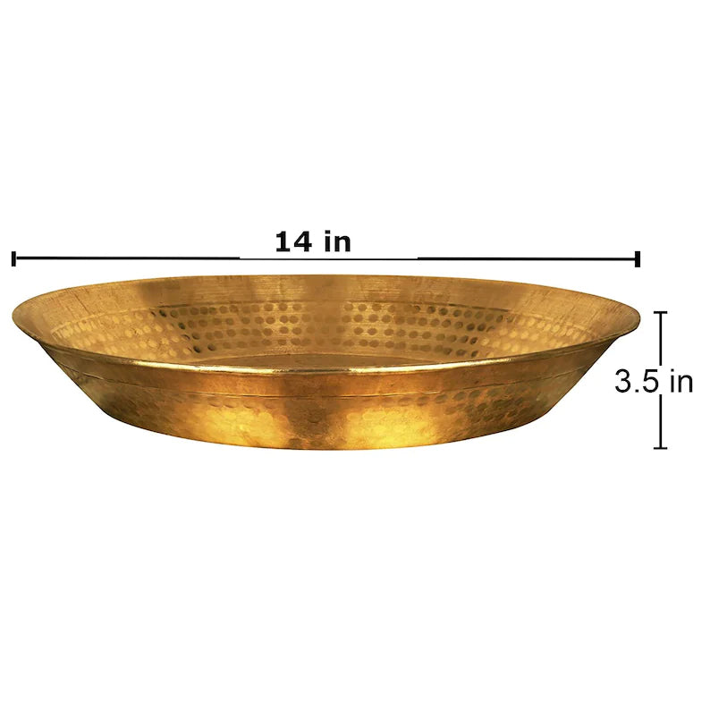 Brass parat Platter 14 inches