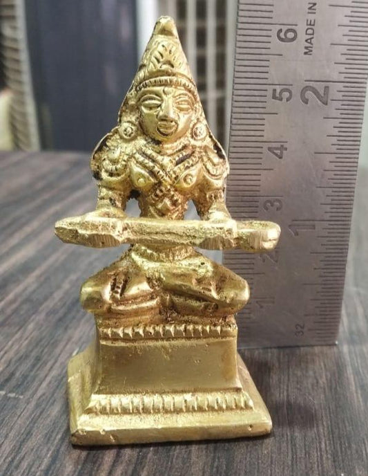 Annapoorani Brass Statue  2"