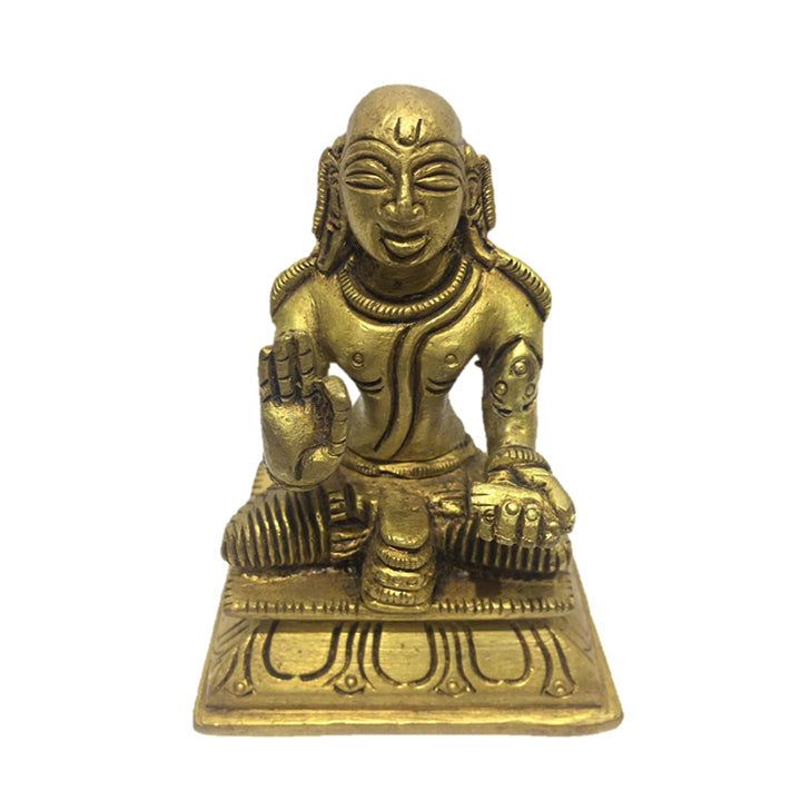 Swami Desikan Brass Statue