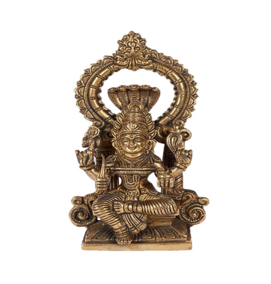 Mariamman Statue Brass 7.5 inches