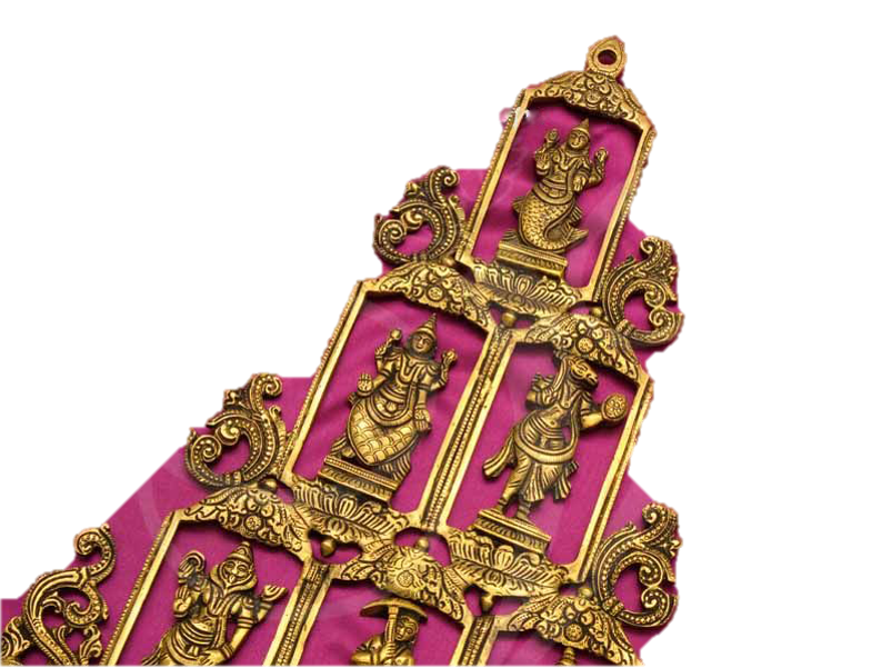 Dhasavadhara Statue Brass 64 cm