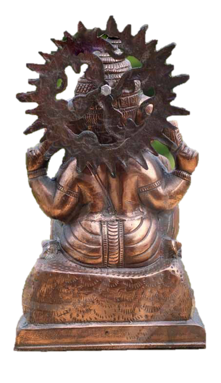 Vinayagar Statue copper 15 Inches