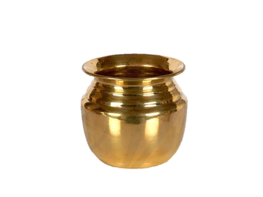 Plain kalasham Brass 3.5 inches