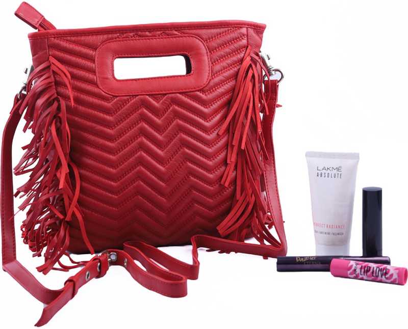 Leatherbag MultiColour 10 inches