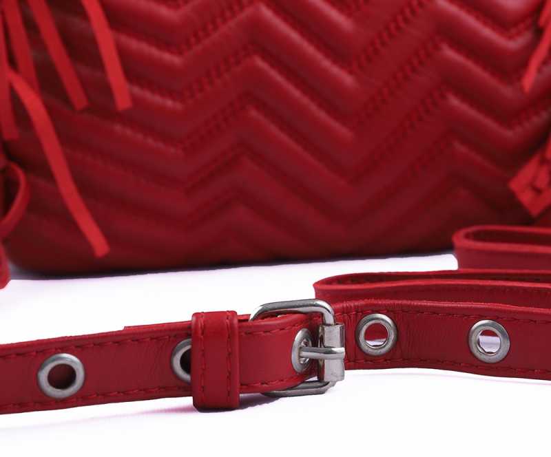 Leatherbag MultiColour 10 inches