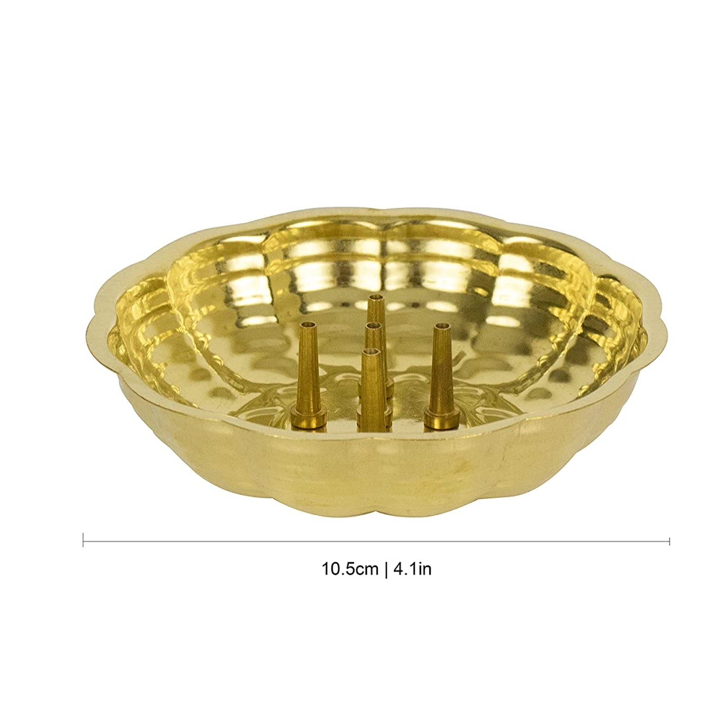 Brass Agarpathi Stand 4 inches