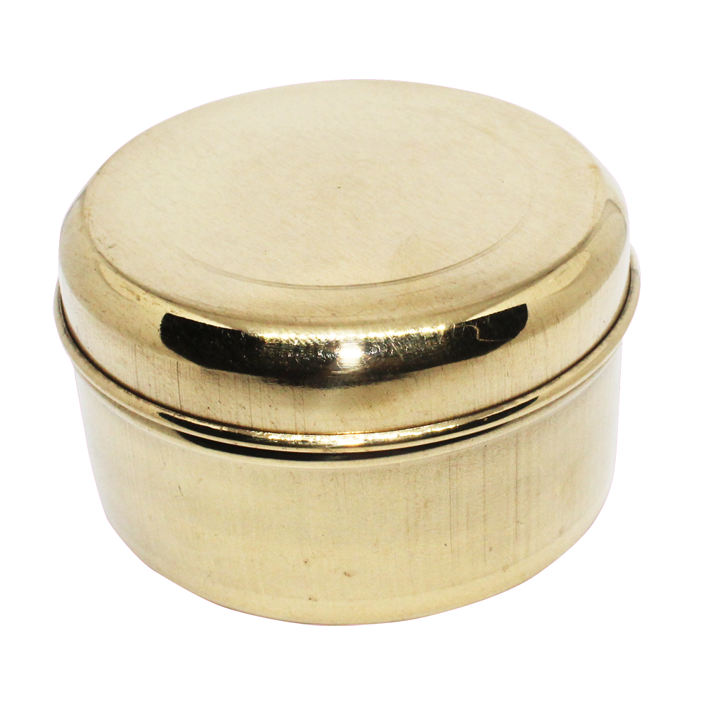 Brass Storage Box, 12 pcs, with lid, 100 ml – COOL BOSS