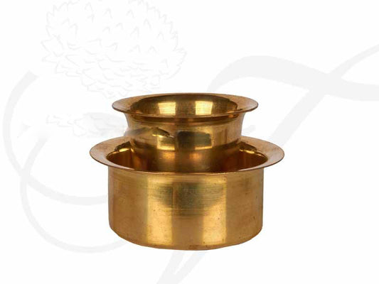 Coffee Cup and Saucer Brass