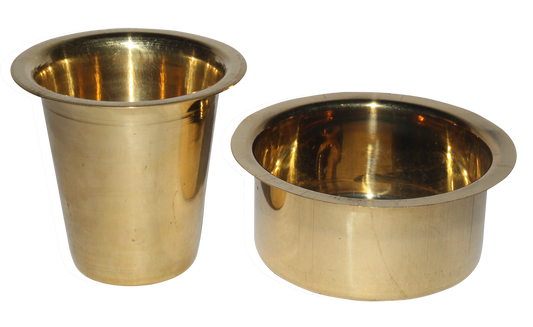 Brass Dabara Set