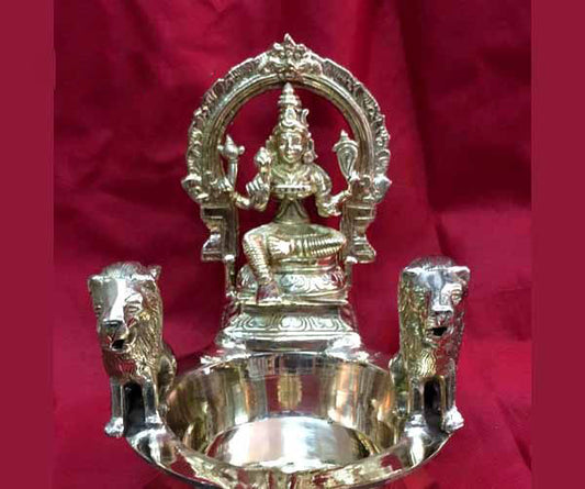 kamatchi vilakku Brass