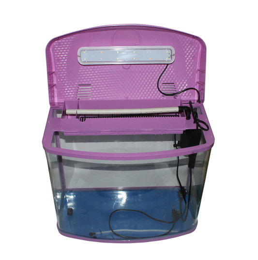 Fish Tank - Fish Jar With LED Lamp