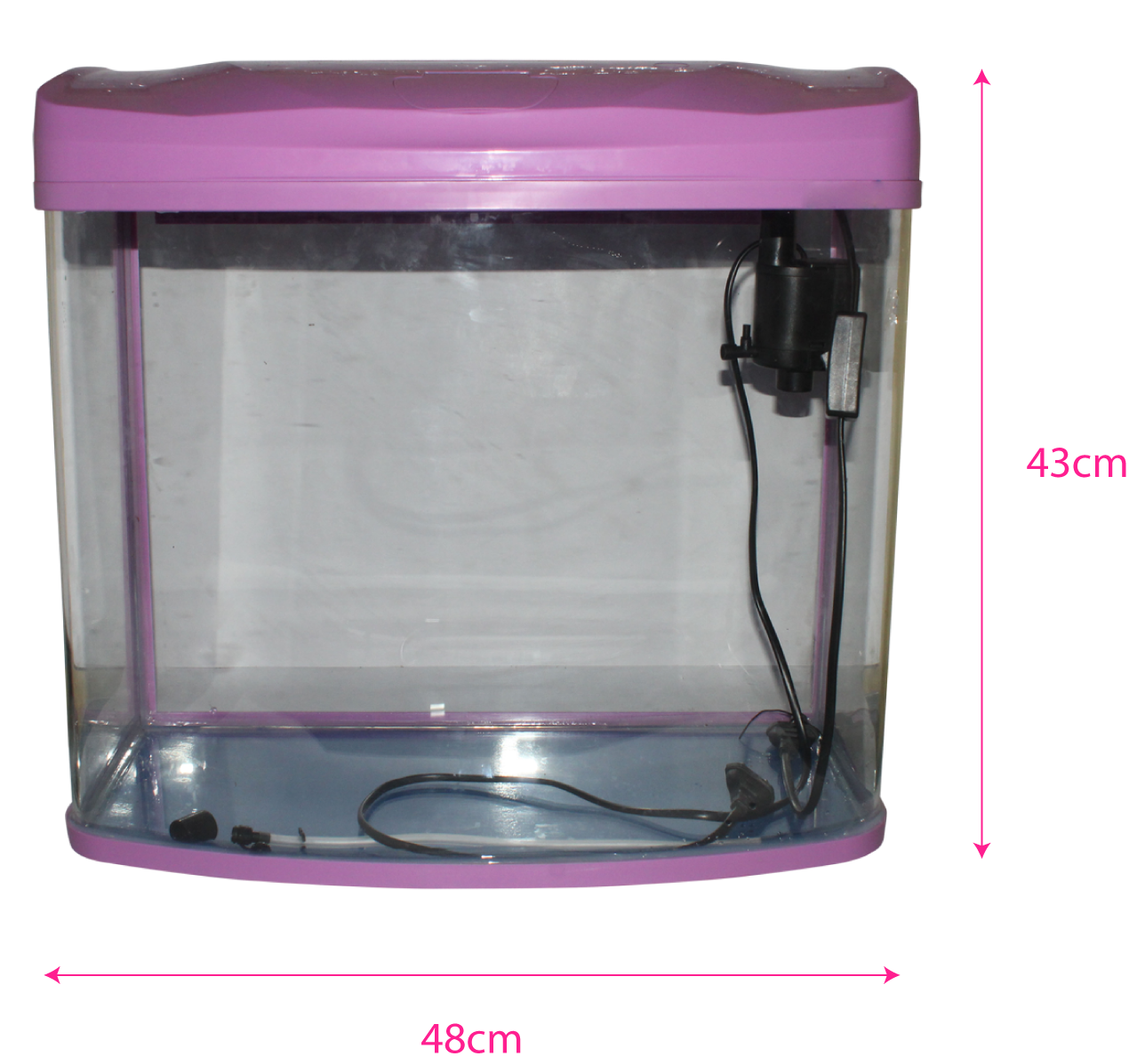 Fish Tank - Fish Jar With LED Lamp