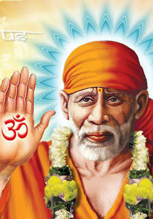 Sai Baba of Shirdi Picture Gift Photo Card