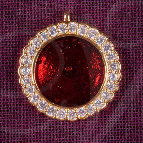 Hindu Tilak Deity Jewelry 0.9"