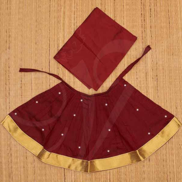 Skirt Pavadai Deities Dress 9inches