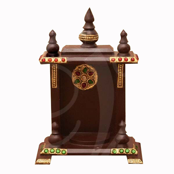 Wooden Pooja Mandap 4"