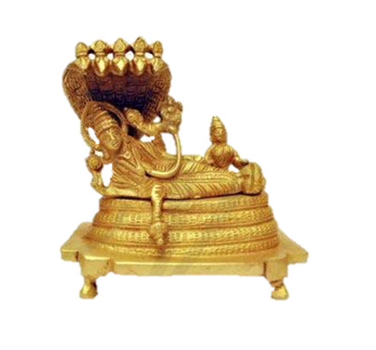 Ranganathar Brass Statue 5"