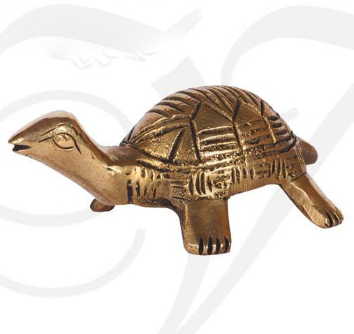 Brass Tortoise Vastu Brass 1.2"