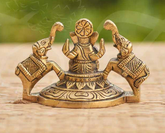 Ganesh Statue Brass 2.5 Inches