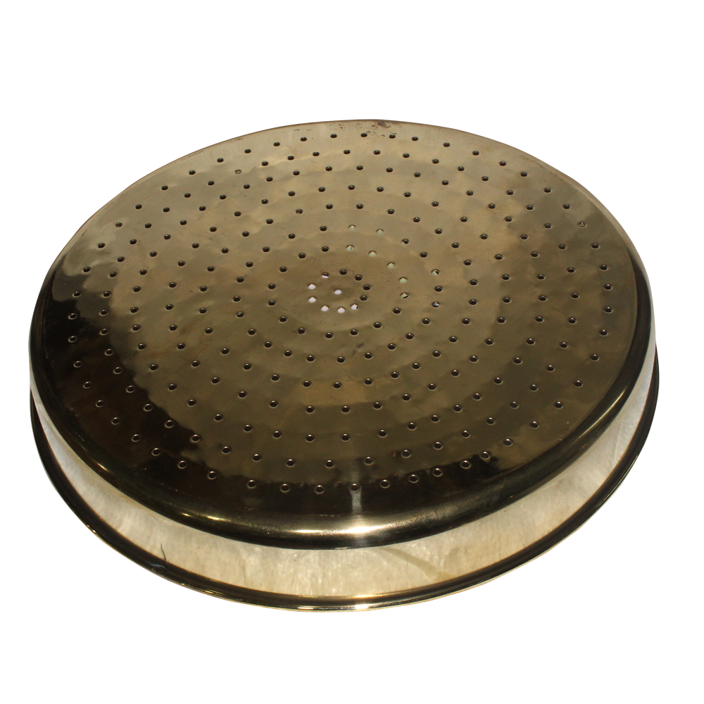 Brass Jelleda, Sieve, Round Plate, Channi