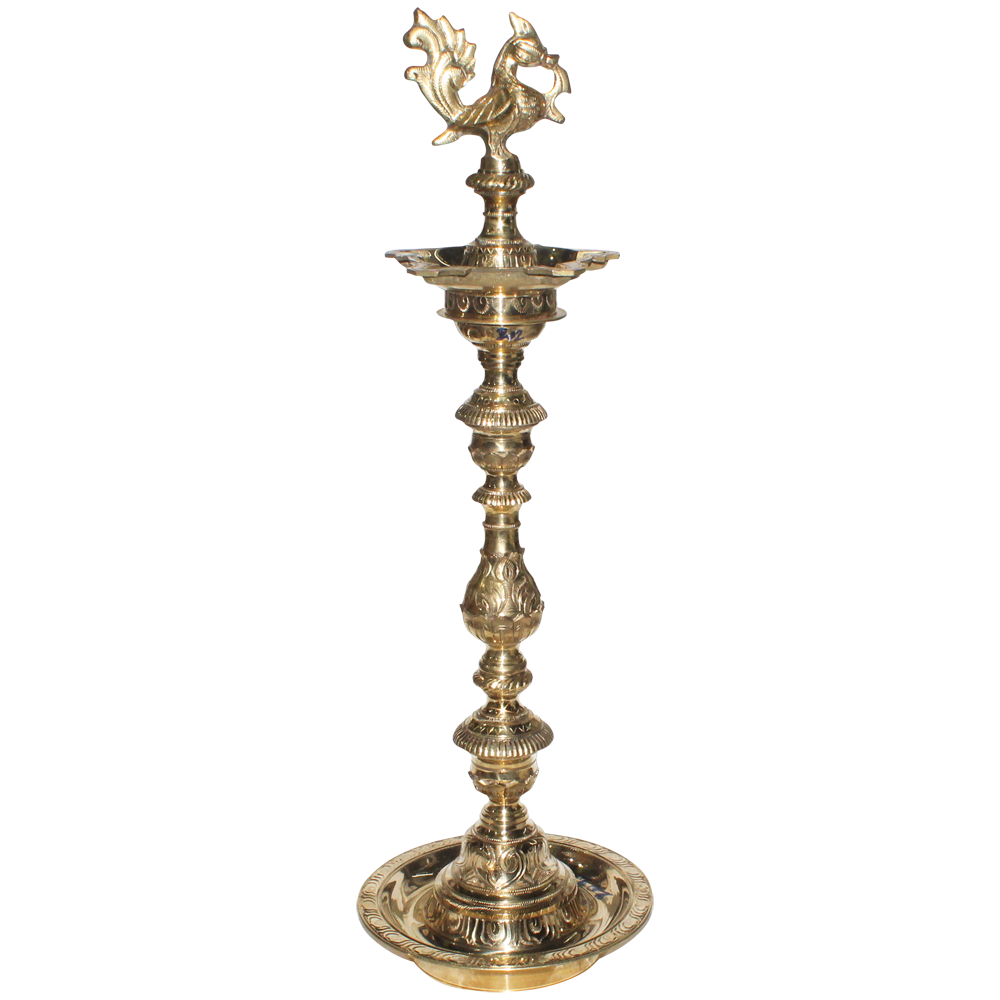 Mayil Kuthu Vilakku - Brass