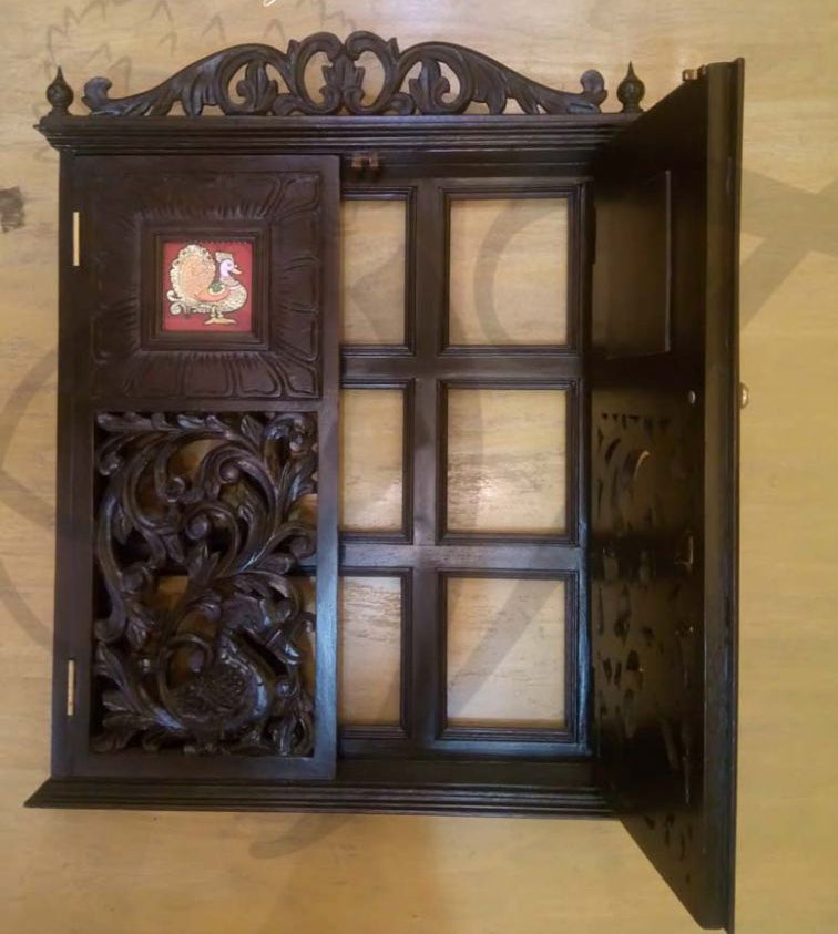 Pooja Mandir Mandap Wooden 26 inches