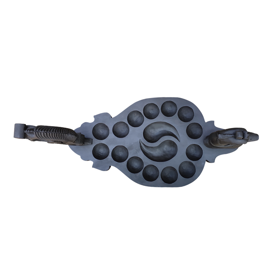 Mayil Design Pallankuzhi Wooden 10.5 inches
