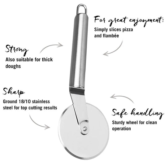 Pizza Cutter Steel 8 inches