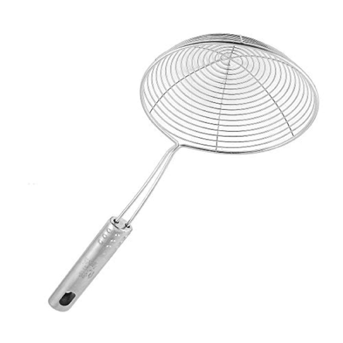 Poori Strainer Steel 14 inches